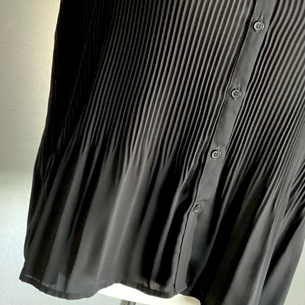 \Pleione\ Plisse Pleated Blouse - Picture 6 of 15